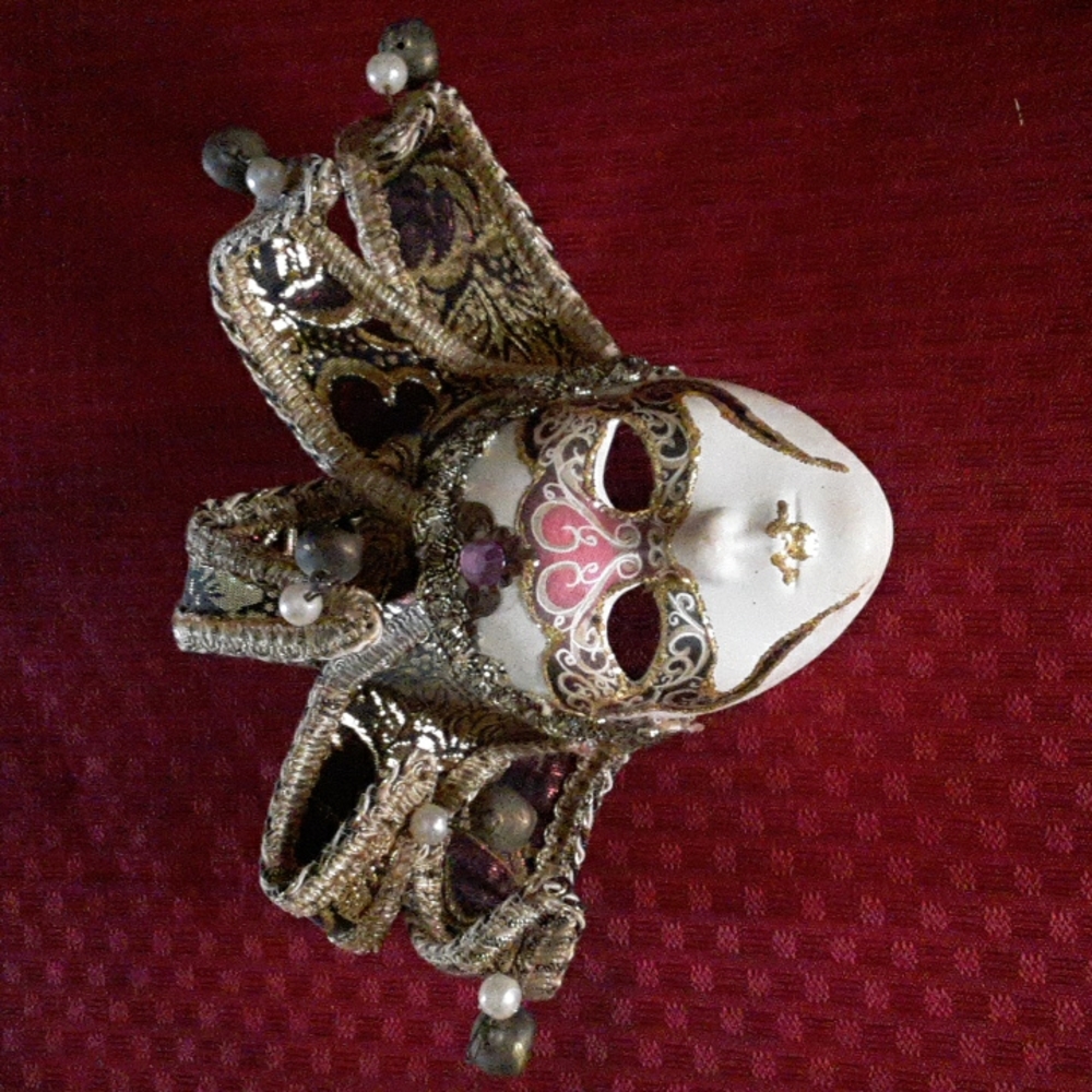 Authentic Venetian Mask  Made and HandPainted in VENICE,ITALY